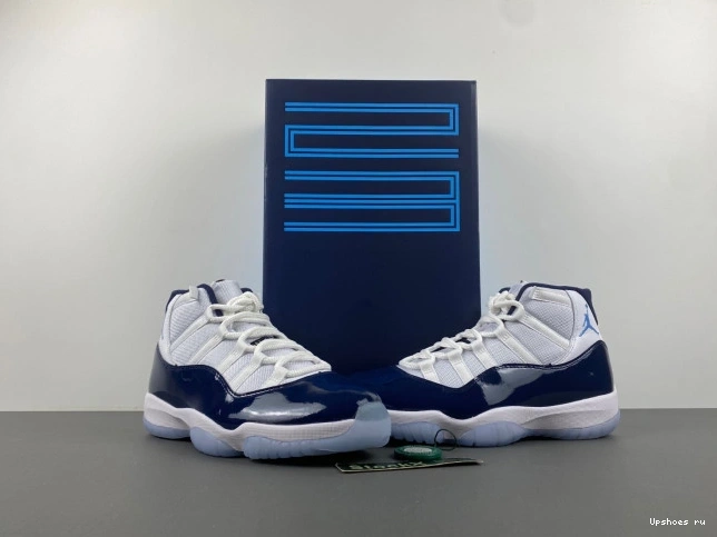 11 Retro Jordan High  Navy Midnight 378037-123 0413